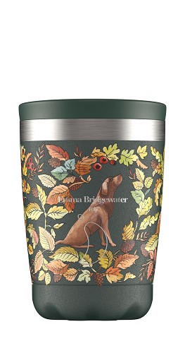 Chilly's Coffee Cup 340ml Dogs in the woods
